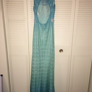 Blue gown Brand new, with tag